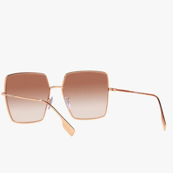 BURBERRY Sunglasses BE 3133 133713 Daphne Rose Gold Gradient Pink - Picture 6 of 12